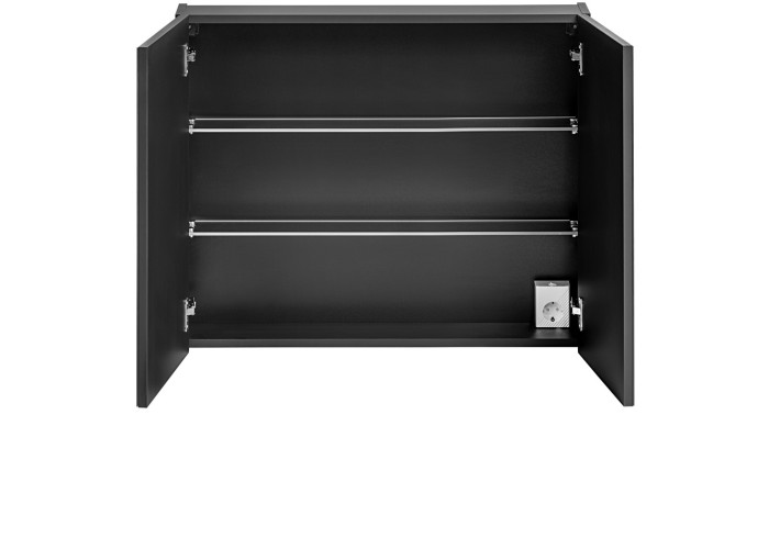 SANTA FE black 84-80-2D skrinka so zrkadlom 80 cm