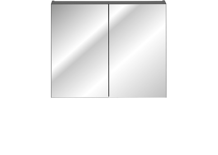 SANTA FE black 84-80-2D skrinka so zrkadlom 80 cm
