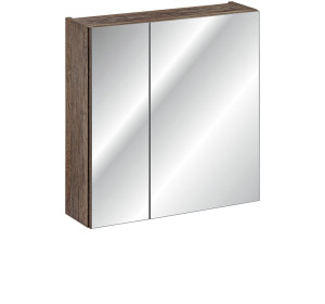 SANTA FE dub 84-60-2D skrinka so zrkadlom 60 cm