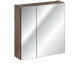 SANTA FE dub 84-60-2D skrinka so zrkadlom 60 cm