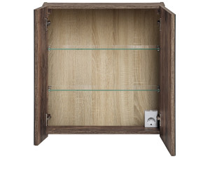 SANTA FE dub 84-60-2D skrinka so zrkadlom 60 cm SANTA FE dub 84-60-2D skrinka so zrkadlom 60 cm