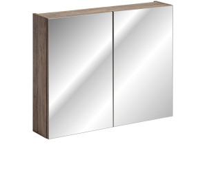 SANTA FE dub 84-80-2D skrinka so zrkadlom 80 cm