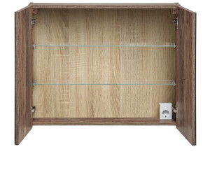 SANTA FE dub 84-80-2D skrinka so zrkadlom 80 cm SANTA FE dub 84-80-2D skrinka so zrkadlom 80 cm