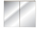 SANTA FE dub 84-80-2D skrinka so zrkadlom 80 cm