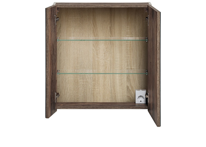 SANTA FE Taupe 84-60-2D skrinka so zrkadlom 60 cm