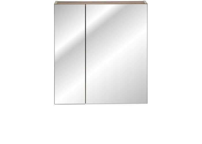 SANTA FE Taupe 84-60-2D skrinka so zrkadlom 60 cm