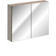 SANTA FE Taupe 84-80-2D skrinka so zrkadlom 80 cm