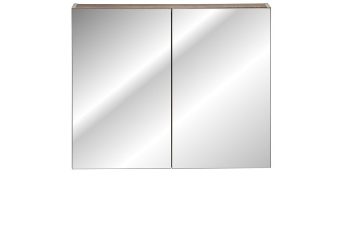 SANTA FE Taupe 84-80-2D skrinka so zrkadlom 80 cm