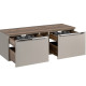 SANTA FE Taupe 82-140-B-2S-DV skrinka pod umývadlo 140 cm