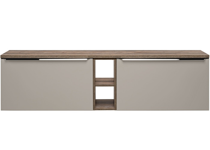 SANTA FE Taupe 82-180-B-2S-DV skrinka pod umývadlo 180 cm