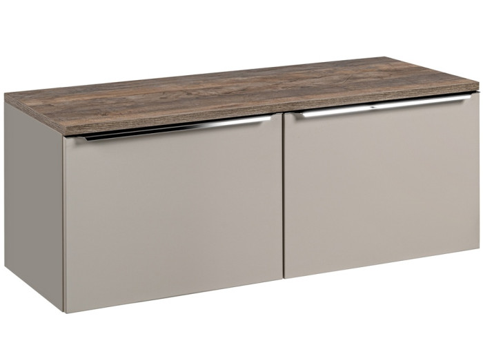 SANTA FE Taupe 82-120-B-2S-DV skrinka pod umývadlo 120 cm