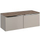 SANTA FE Taupe 82-120-B-2S-DV skrinka pod umývadlo 120 cm