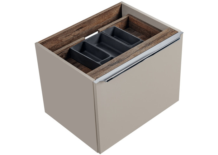 SANTA FE Taupe 82-60-B-2S skrinka pod umývadlo 60 cm