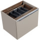 SANTA FE Taupe 82-60-B-2S skrinka pod umývadlo 60 cm