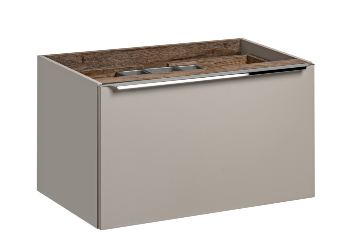 SANTA FE Taupe 82-80-B-2S skrinka pod umývadlo 80 cm