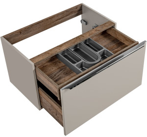 SANTA FE Taupe 82-80-B-2S skrinka pod umývadlo 80 cm