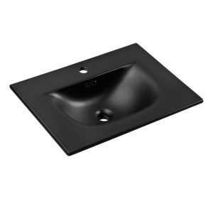 SKY 1 60-DP-8099 zápustné umývadlo 60x46 cm, čierne matné SKY 1 60-DP-8099 zápustné umývadlo 60x46 cm, čierne matné