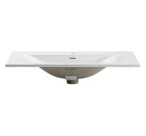 SKY 1 80-DP-8099 zápustné umývadlo 80x46 cm, biele matné SKY 1 80-DP-8099 zápustné umývadlo 80x46 cm, biele matné