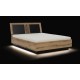 ARIS/LEONIDAS AS14/160SP, manželská posteľ 160x200 cm s úložným priestorom a roštom