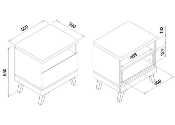 ATE AT09 zásuvkový kontajner pod PC stolík ATE AT09 zásuvkový kontajner pod PC stolík