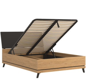 ATE AT15/140SP posteľ 140x200 cm s úložným priestorom