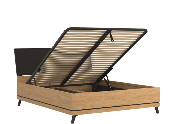 ATE AT15/160SP, manželská posteľ 160x200 cm s úložným priestorom a roštom