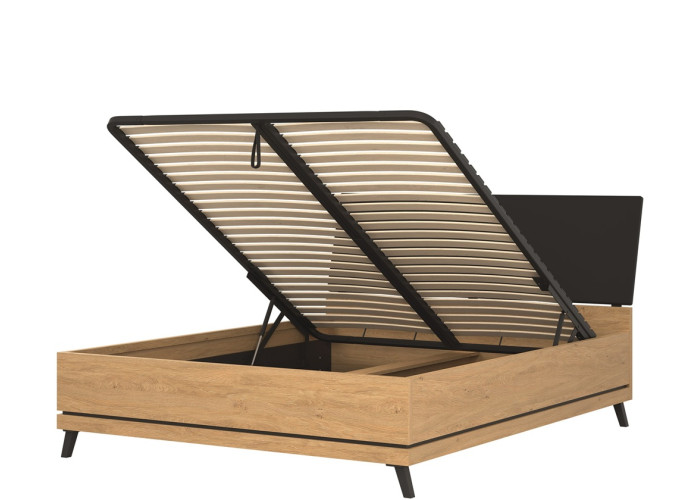 ATE AT15/160SP, manželská posteľ 160x200 cm s úložným priestorom a roštom