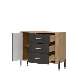 DANTE antracit DT03 komoda