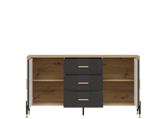 DANTE antracit DT06 komoda DANTE antracit DT06 komoda