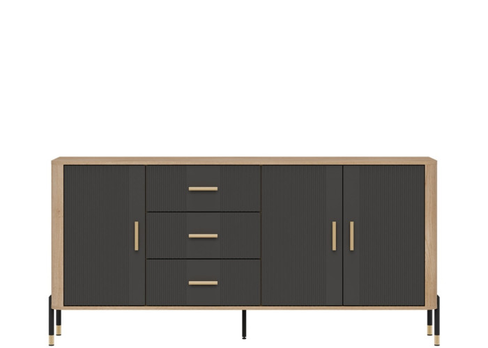 DANTE antracit DT07 komoda DANTE antracit DT07 komoda