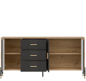 DANTE antracit DT07 komoda