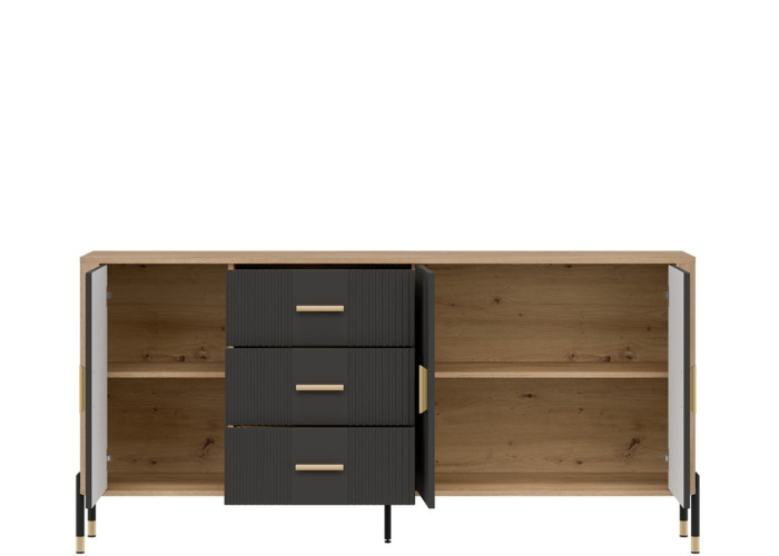 DANTE antracit DT07 komoda DANTE antracit DT07 komoda