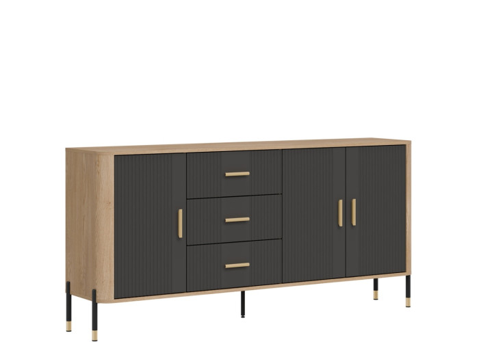 DANTE antracit DT07 komoda DANTE antracit DT07 komoda