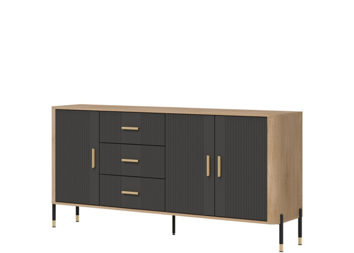 DANTE antracit DT07 komoda DANTE antracit DT07 komoda