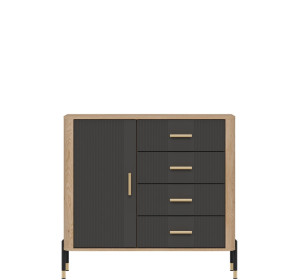 DANTE antracit DT08 komoda