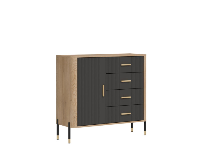 DANTE antracit DT08 komoda DANTE antracit DT08 komoda