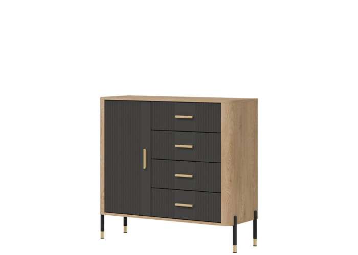 DANTE antracit DT08 komoda DANTE antracit DT08 komoda