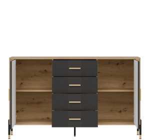 DANTE antracit DT09 komoda