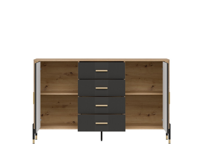 DANTE antracit DT09 komoda