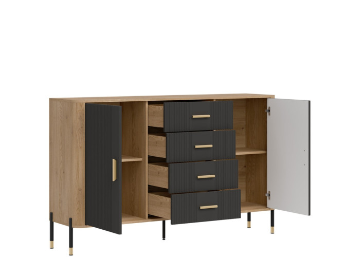 DANTE antracit DT09 komoda