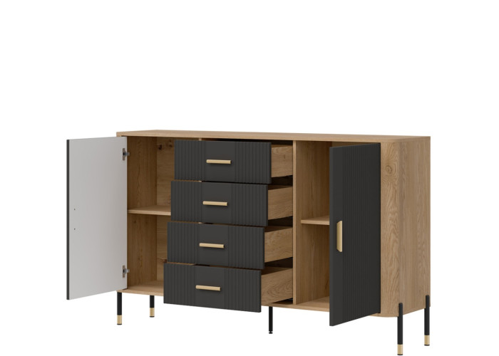 DANTE antracit DT09 komoda