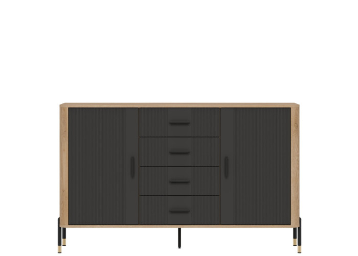 DANTE antracit DT09 komoda