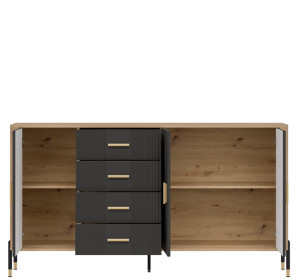 DANTE antracit DT10 komoda