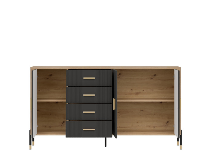 DANTE antracit DT10 komoda DANTE antracit DT10 komoda