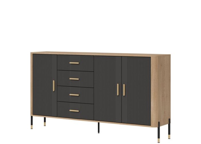 DANTE antracit DT10 komoda DANTE antracit DT10 komoda