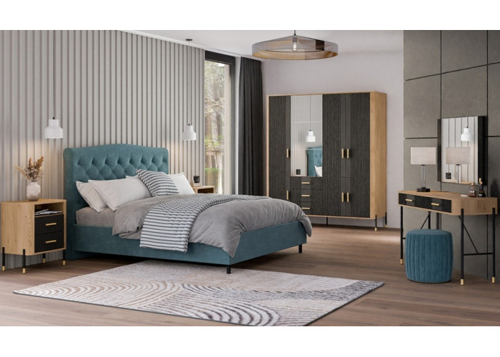 DANTE antracit DT08 komoda DANTE antracit DT08 komoda