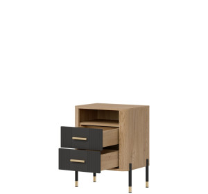 DANTE antracit DT22 nočný stolík DANTE antracit DT22 nočný stolík