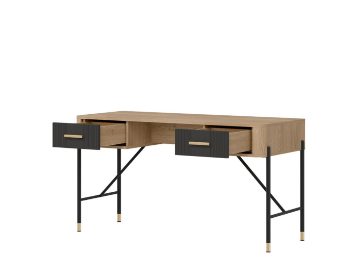 DANTE antracit DT23 písací stolík