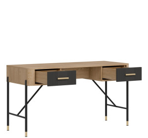 DANTE antracit DT23 písací stolík