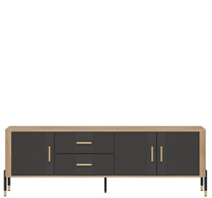 DANTE antracit DT02, skrinka pod TV
